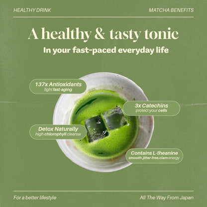 Pure Japanese Matcha Tea Powder| 50g | Sourced from Shizuoka, Japan
