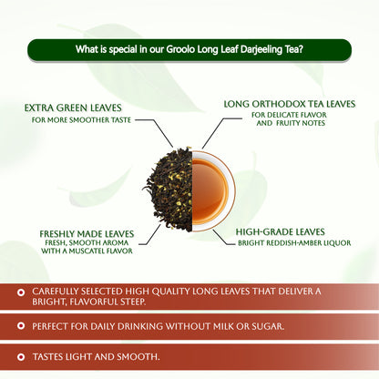 Long Leaf Darjeeling Tea 100g