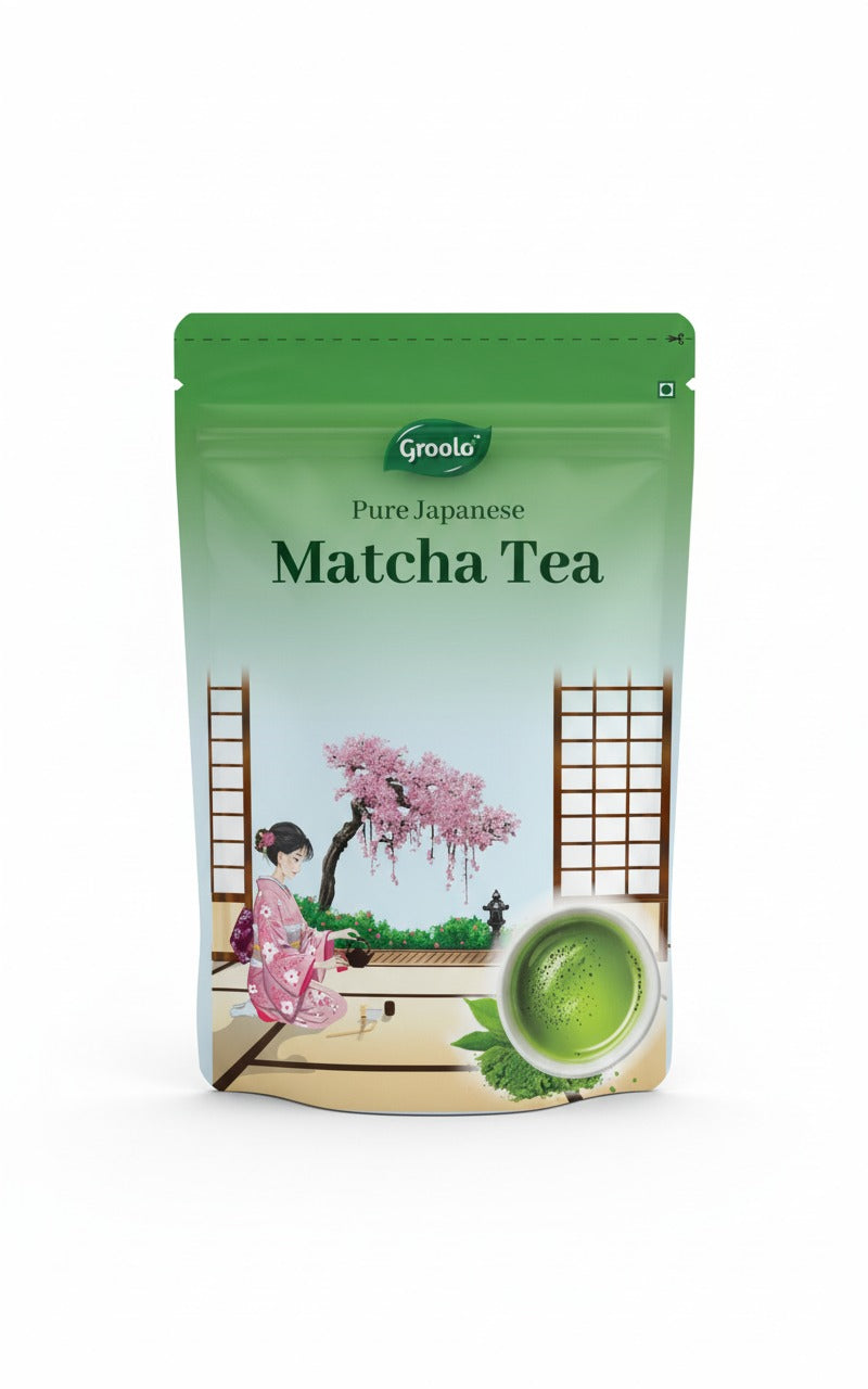 Groolo Japanese Matcha Tea 50g